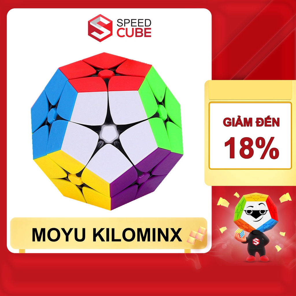 Rubik Kilominx-Rubic Biến Thể Moyu Kilominx Stickerless MFJS-Shop Speed Cube