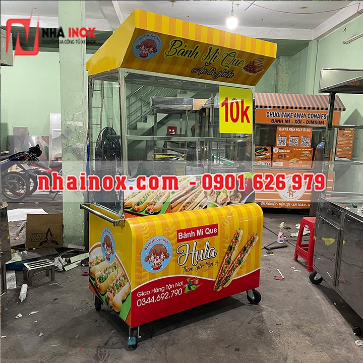 Tủ xe bánh mì que SP0030