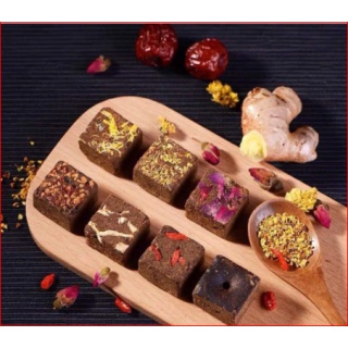 100g Trà hoa đường nâu (Trà đường nâu viên)
