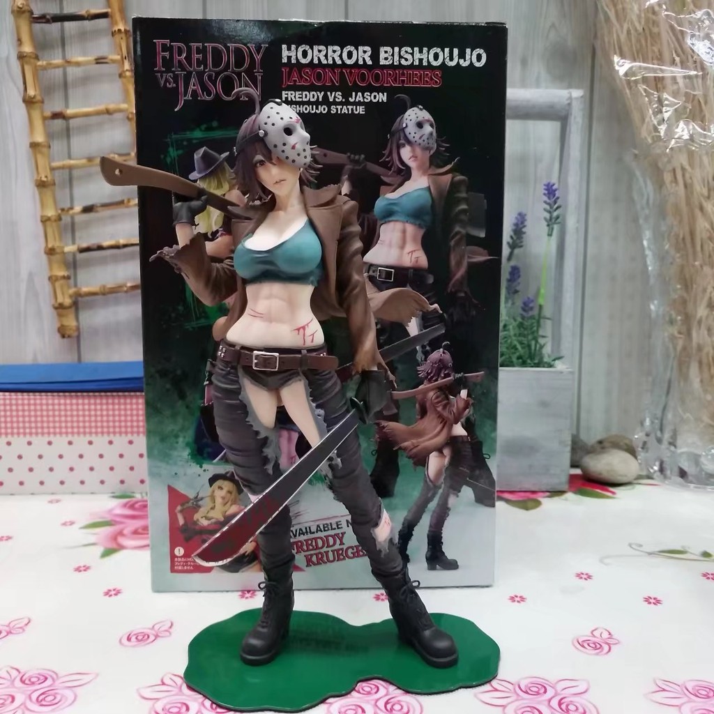 Mô hình nhân vật Anime kotobukiya Horror bishoujo Freddy vs Jason vorhees 2nd tỉ lệ 1 / 7