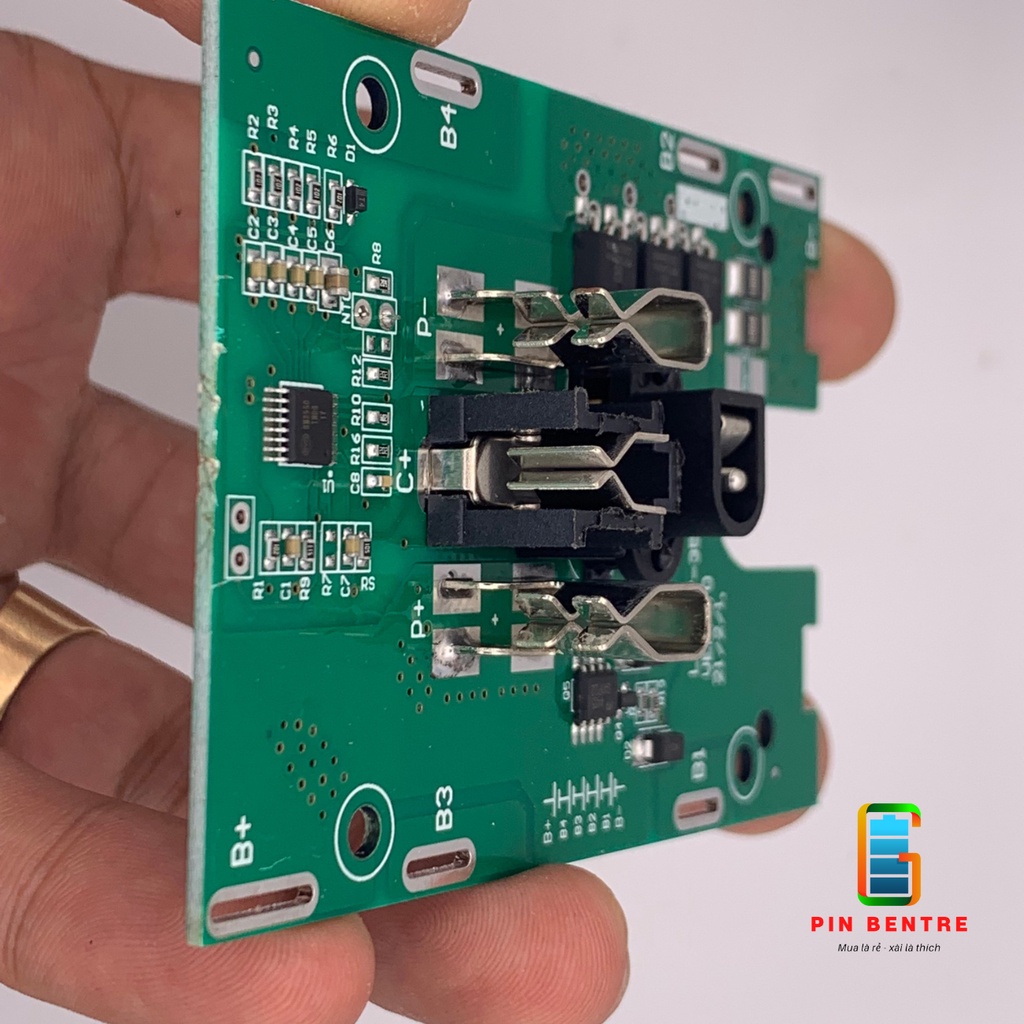 Mạch pin 5S 21V dành cho máy TQ chân sạc Adapter dọc và đứng