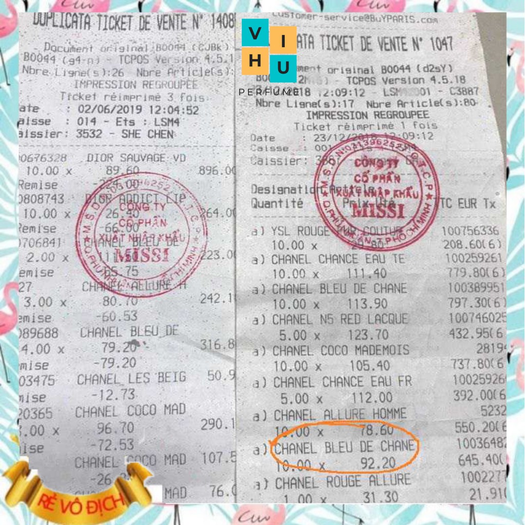 Nước hoa nam, Bleu de chanel 2 bản chữ vàng và chữ trắng lưu hương lâu cả ngày | BigBuy360 - bigbuy360.vn