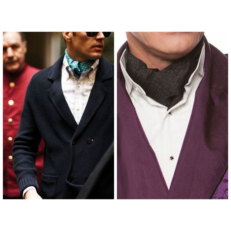 Ascot tie - Khăn quàng cổ cho nam