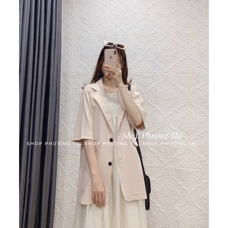 Áo blazer - áo vest nữ tay lỡ dáng rộng Hàn Quốc (video/hình thật/sẵn) | BigBuy360 - bigbuy360.vn