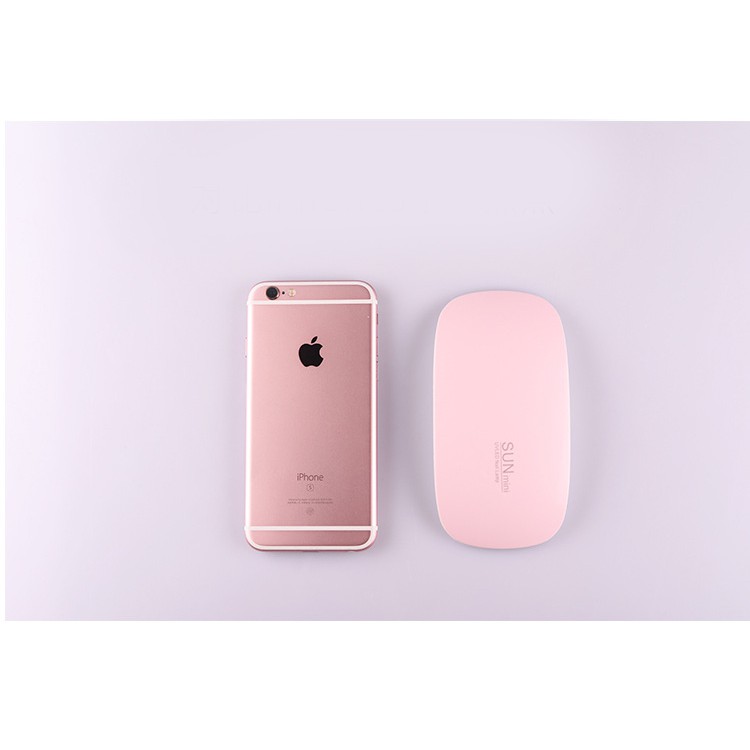 Đèn LED 6W sấy khô sơn gel móng UV kèm cáp USB tiện lợi