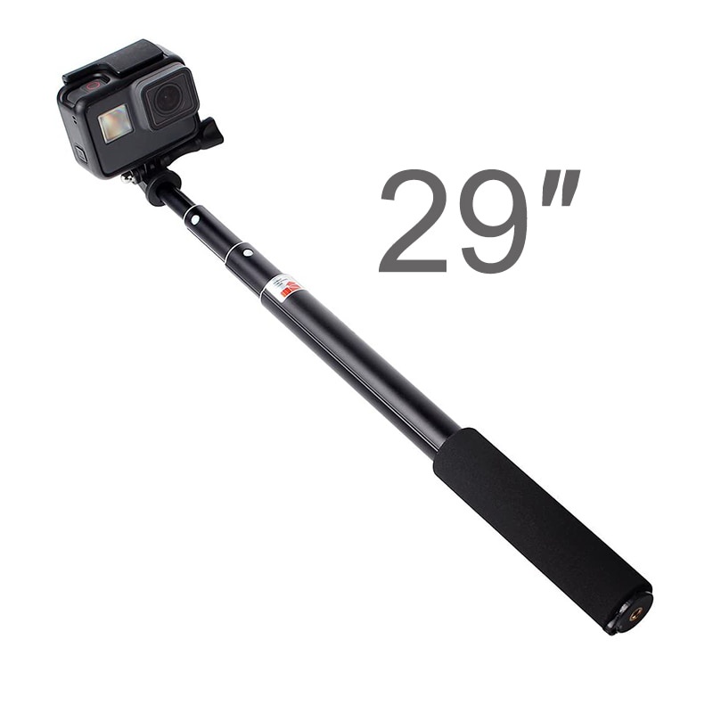 GOPRO Gậy Selfie Bằng Nhôm 29 inch Cho Go Pro Hero 9 8 7 6 5 4 Session Dji Osmo Sjcam 4K