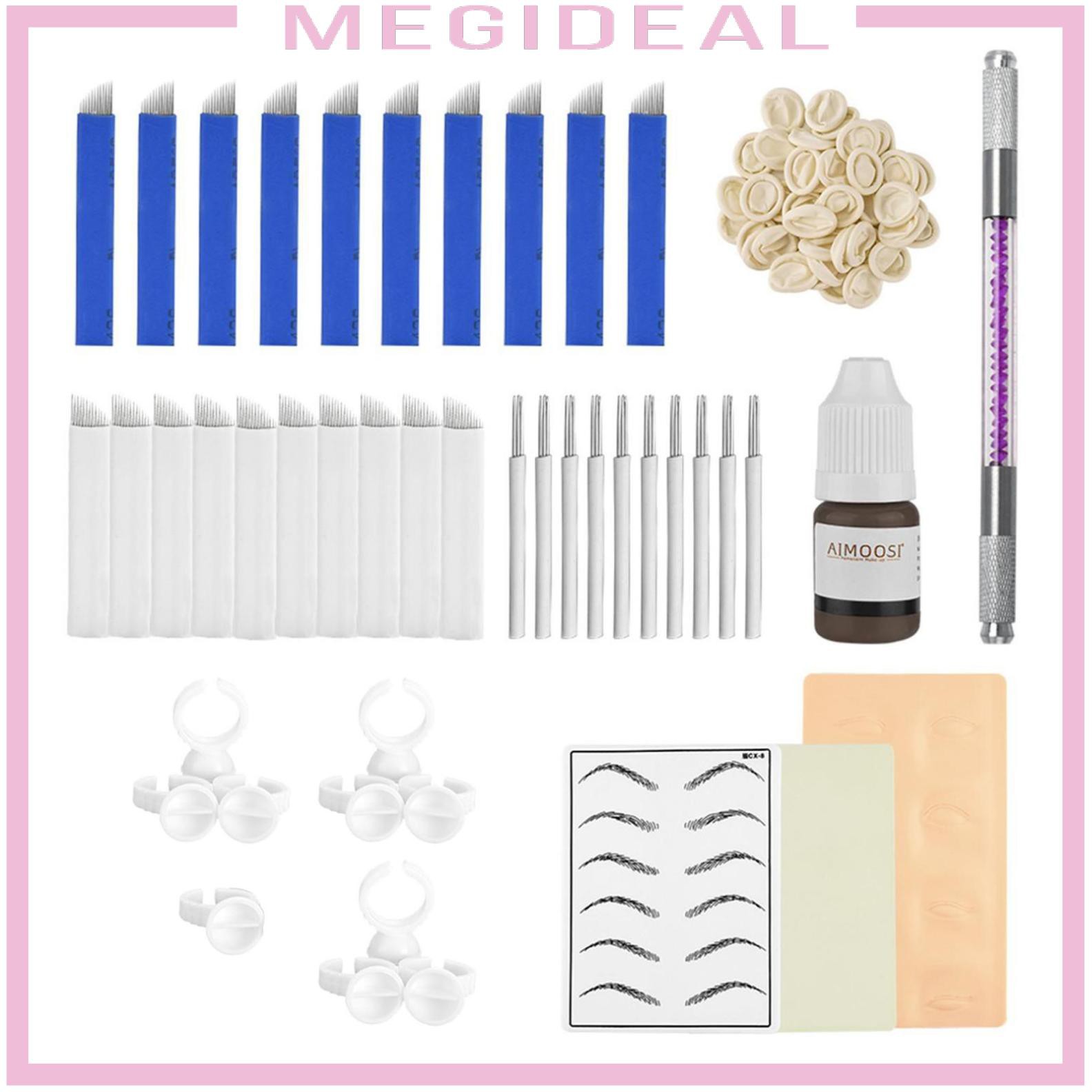 (hàng Mới Về) Bộ Dụng Cụ Tập Luyện Vẽ Lông Mày Vĩnh Viễn Tiện Dụng | BigBuy360 - bigbuy360.vn