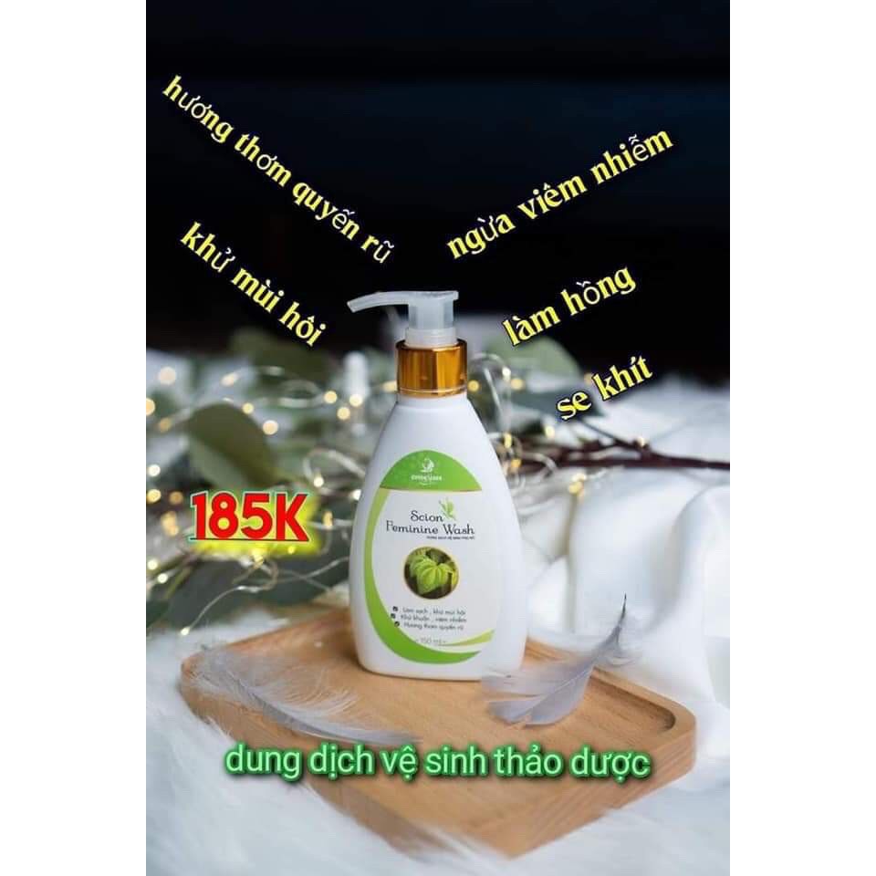 DUNG DỊCH VỆ SINH PHỤ NỮ QUYÊN LARA - SCIONFEMININE WASH #QUYÊN_LARA GIÚP NÀNG CHĂM SÓC &quot;CÔ BÉ&quot; HIỆU QUẢ