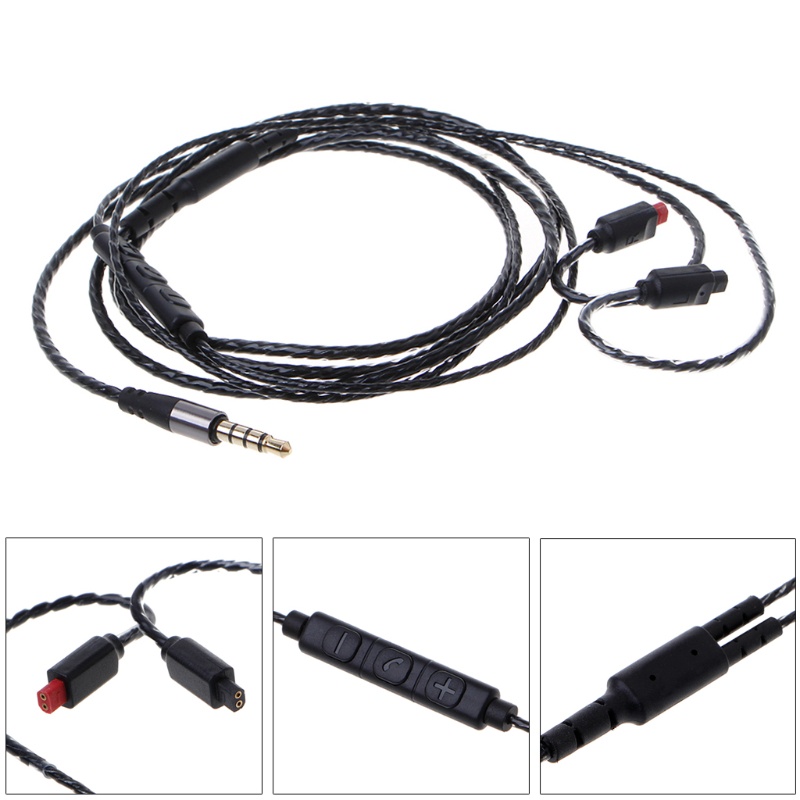 Dây Cáp Tai Nghe 4 Cực 3.5mm Thay Thế Cho ATH-IM04