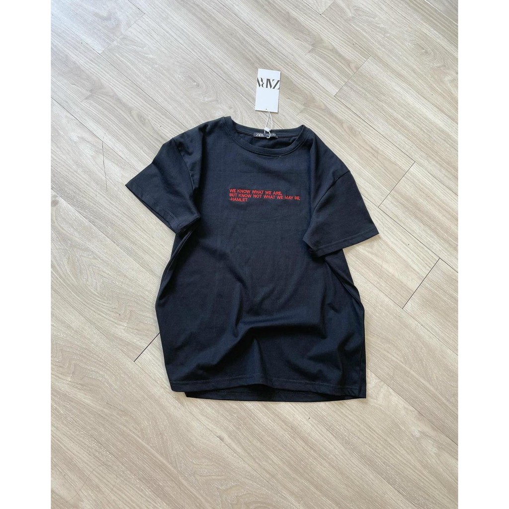 áo phông trắng chữ (phom thường)