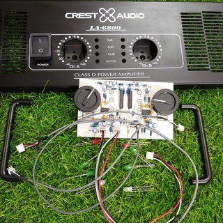 mặt chuyển ampli thành cục đẩy mặt main lắp cho ampli 2 mic