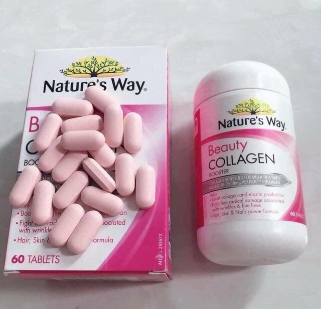 Viên Uống Đẹp Da Beauty Collagen Nature's Way của Úc,60viên