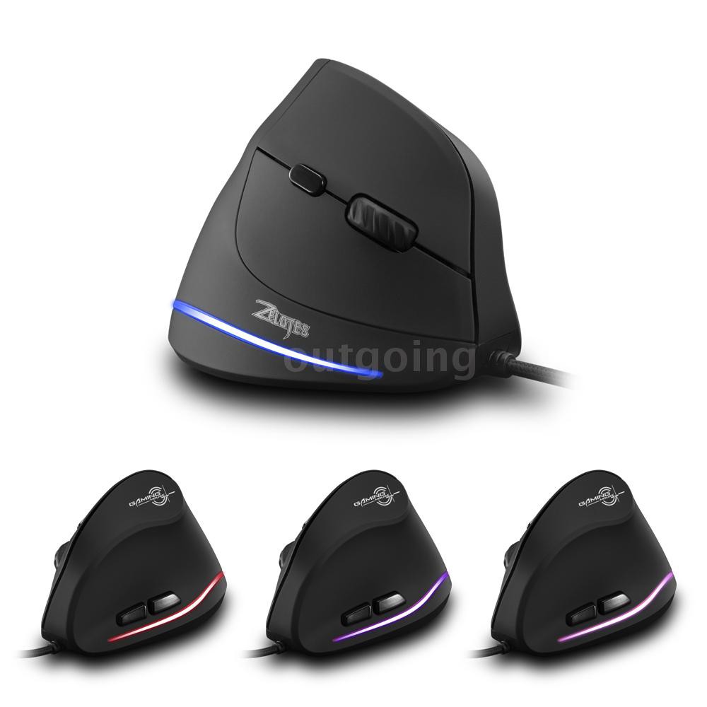 Chuột gaming ZELOJES T-20 tốc độ DPI tối đa 3200 kiểu dáng độc đáo cá tính