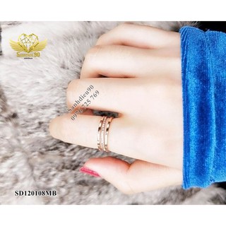 Nhẫn TiTan Nữ 3 vòng