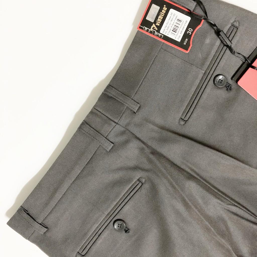 Quần tây nam trung niên 1 ly trơn màu Classic Vĩnh Tiến - 4 màu | BigBuy360 - bigbuy360.vn