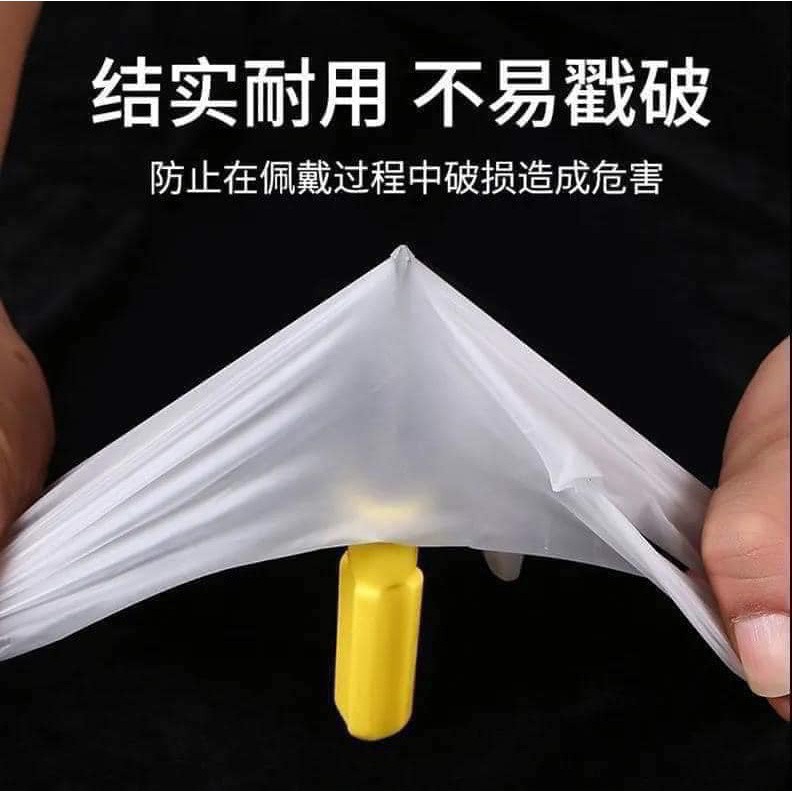 Set 100 găng tay nilong dùng 1 lần Victoriabay dày dặn đa năng cảm ứng điện thoại XIAOMIMI PVN17576