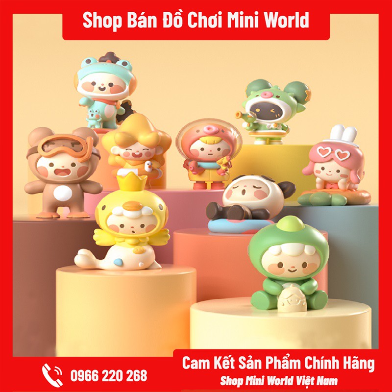 Mô Hình Mini World Holiday Hộp Bí Ẩn [Trọn Bộ Gồm 8 Hộp]