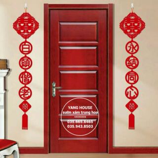 Câu đối đám cưới treo cửa nhà....