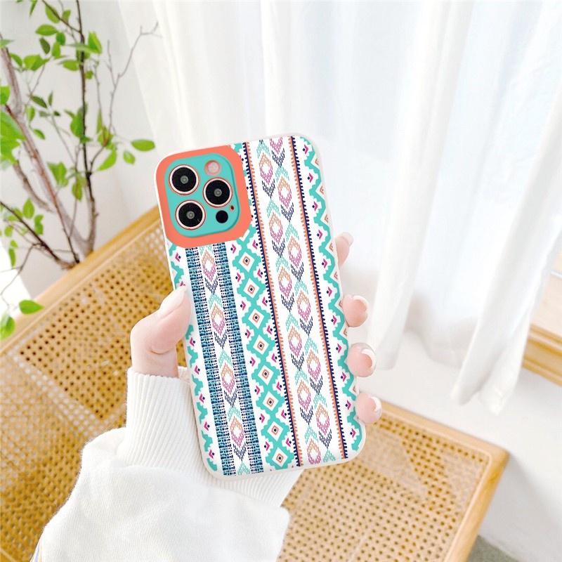 Ốp điện thoại iphone sọc Thổ cẩm iphone 6/6plus/7/7plus/8/8plus/x/xr/xs/11/12/13/14pro/max/promax tr434