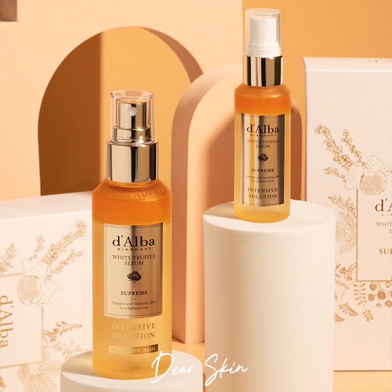 Xịt khoáng serum D'ALBA Version Mới 2022 dưỡng ẩm của Tiếp Viên Hàng Không Hàn Quốc - Serum Dưỡng Ẩm Size Du Lịch