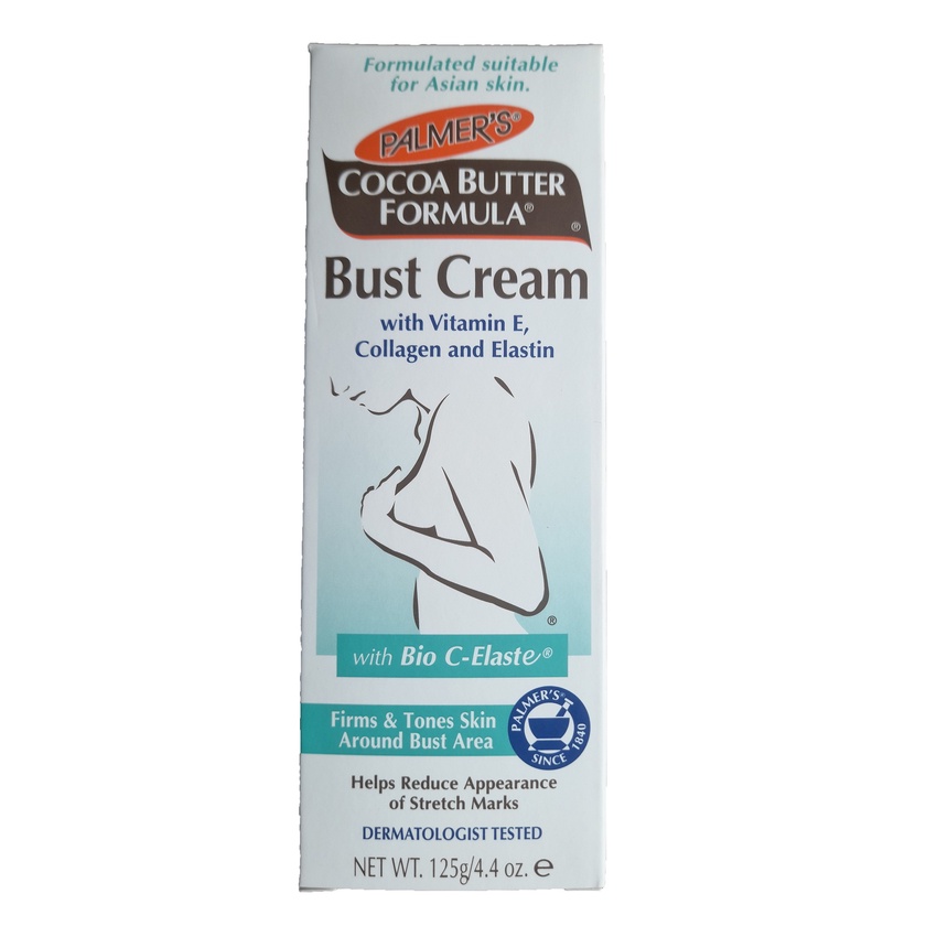 Kem săn chắc ngực Palmer's Cocoa Butter Formula Bust Cream With Vitamin E, Collagen and Elastin 125g