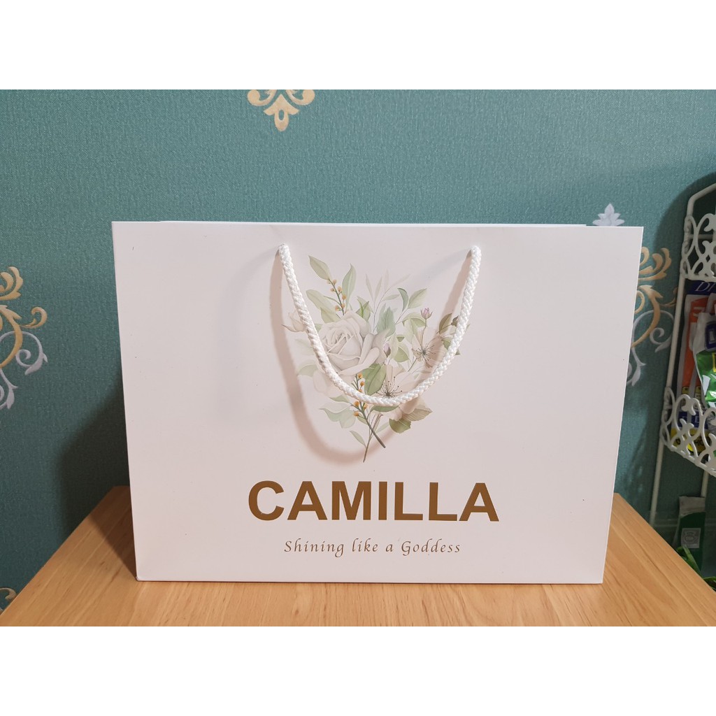 100 túi giấy ivory XL 30x23x12 in theo yêu cầu | BigBuy360 - bigbuy360.vn