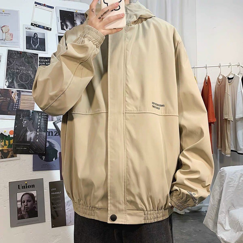 Áo khoác kaki unisex style ulzzang from rộng cực chất
