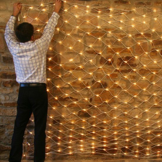 Đèn Rèm Lưới Mắt Cáo 3x2m 200 LED