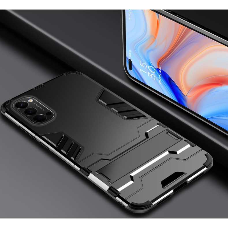 Ốp Lưng OPPO RENO 4,RENO 5 , RENO 4 PRO Chống Sốc Iron Man