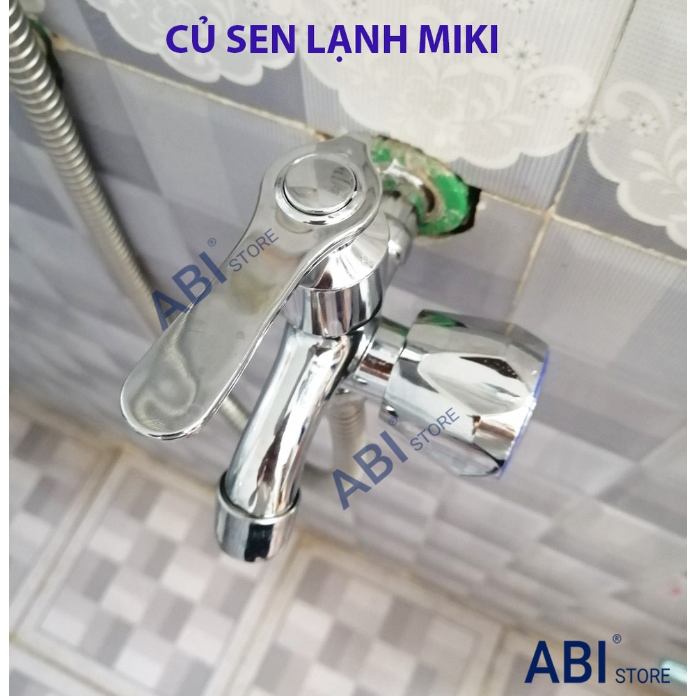 CỦ SEN LẠNH MIKI, VÒI SEN LẠNH THIẾT KẾ THỜI TRANG GIÁ RẺ