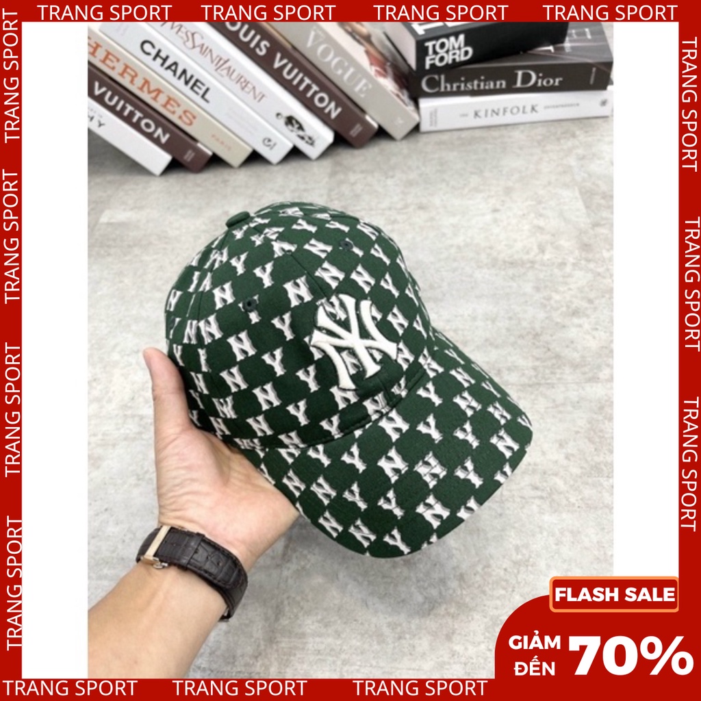 Mũ MLB NY MONOGRAM mũ nón lưỡi trai Hàn Quốc