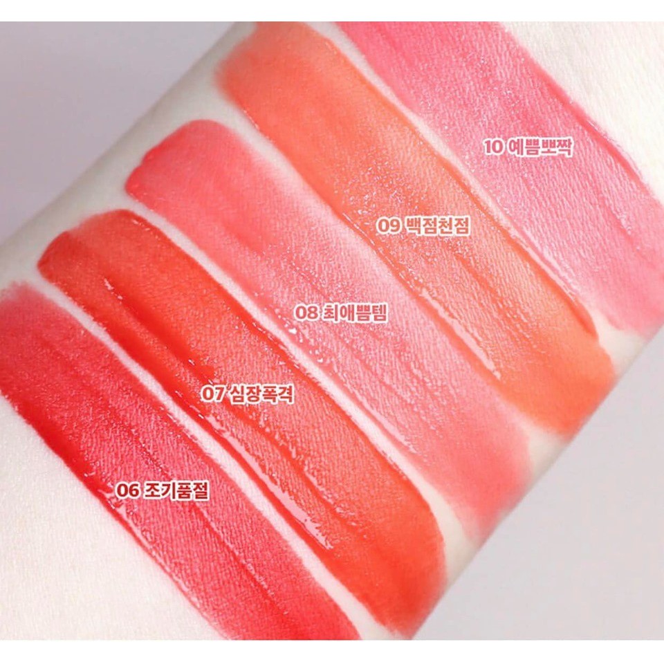 Son kem Peripera Ink Airy Velvet Tint màu 06 Sold out red - màu đỏ thuần (chính hãng)