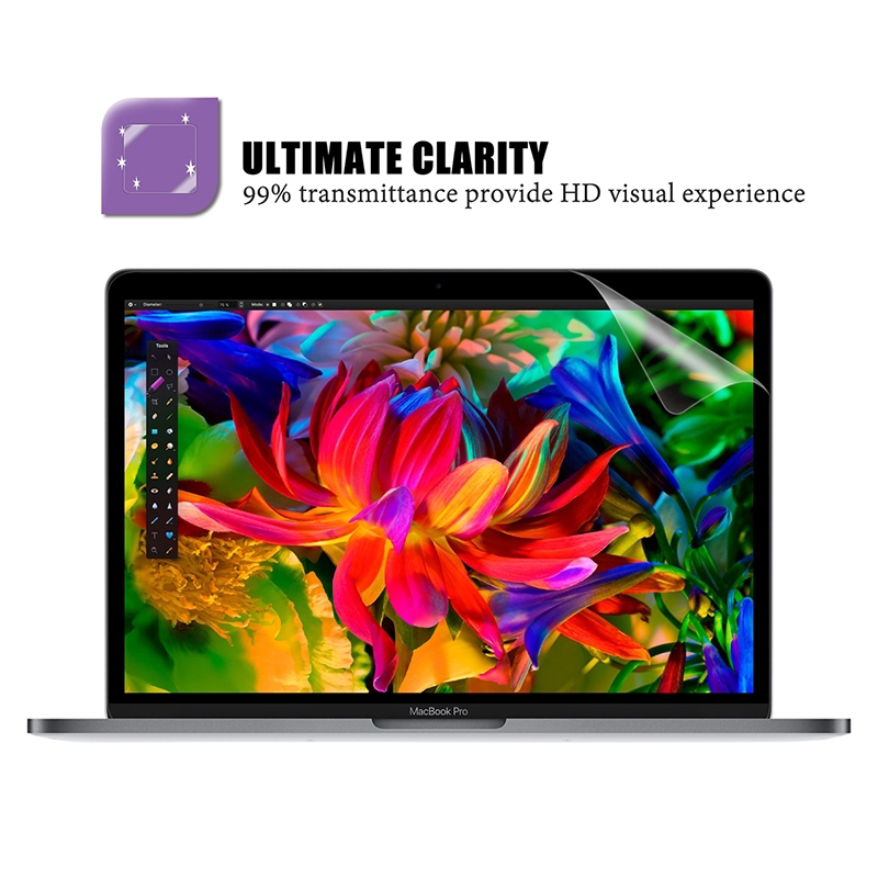 Miếng dán màn hình HD dành cho Macbook Air 11 Pro 2020 13 A2251 A2289 15 Retina 12 16 Inch dòng A1932 Touch Bar A2159