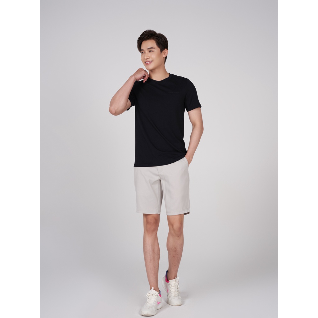 Áo thun nam YODY, áo phông cổ tròn trơn màu chất cotton mềm mại, hút mồ hôi, có áo gia đình TSM5201