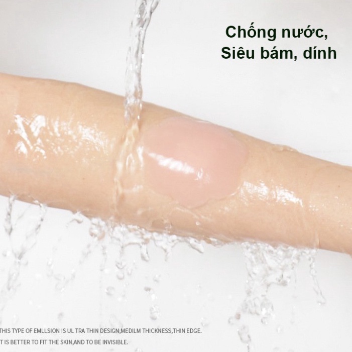 Miếng dán ngực tàng hình silicon siêu mỏng siêu dính thoáng khí ( 5 cặp/ hộp ) Lylylorem AD005