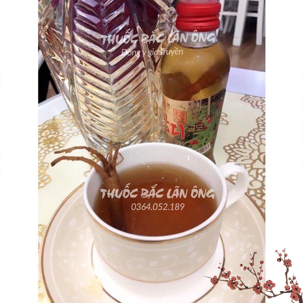 Nước hồng sâm có củ nguyên chất Hàn Quốc (10 chai x 120ml/chai) - Thuốc Bắc Lãn Ông