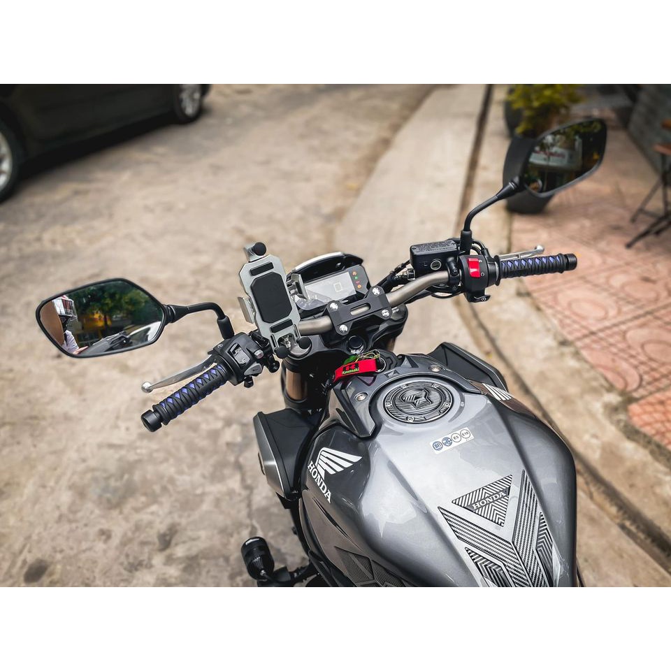 GÙ CHỒNG RUNG CNC LẮP ĐẶT CHO HONDA: CB650R - CB300R-CB150R - CB500X - CB500F - CB650F CHỐNG RUNG, TÊ TAY