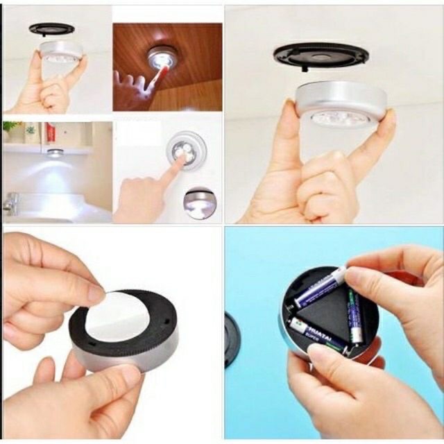 Đèn led dán tường 3 bóng siêu sáng