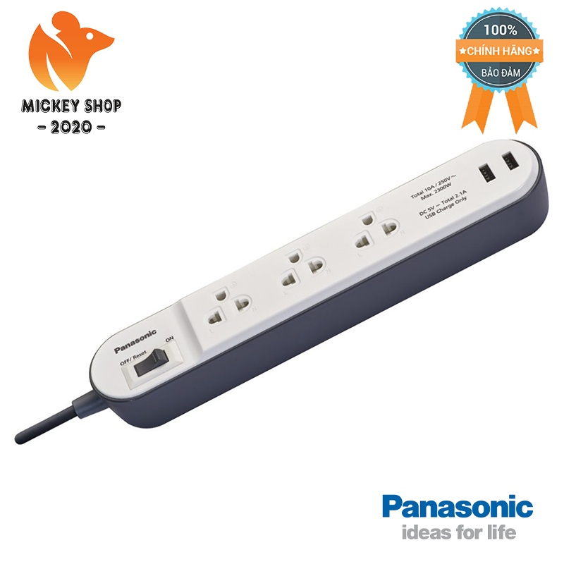 Ổ CẮM CÓ DÂY CAO CẤP PANASONIC WCHG2836 / WCHG28334 / WCHG28352 / WCHG24332W-VN / WCHG24332