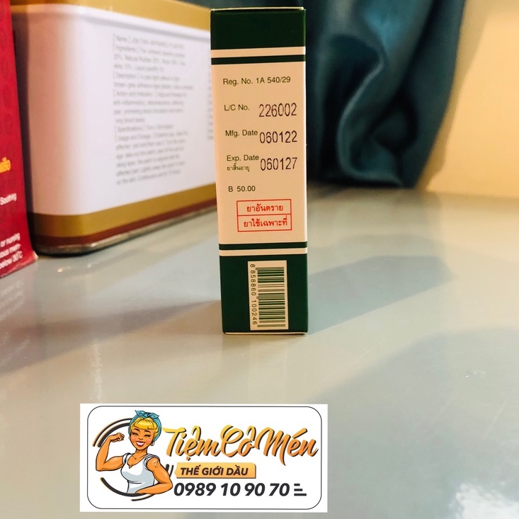 Kem Bôi Nhiệt Miệng Trinolone Oral Paste - NIDA 5g Thái Lan - Được Người Thái tin dùng