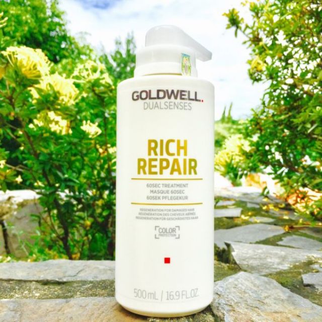 DẦU HẤP PHỤC HỒI TÓC 60s GOLDWELL RICH REPAIR TREATMENT ĐỨC 500ml