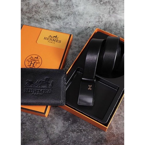 Combo dây nịt bóp 2 in 1 full box