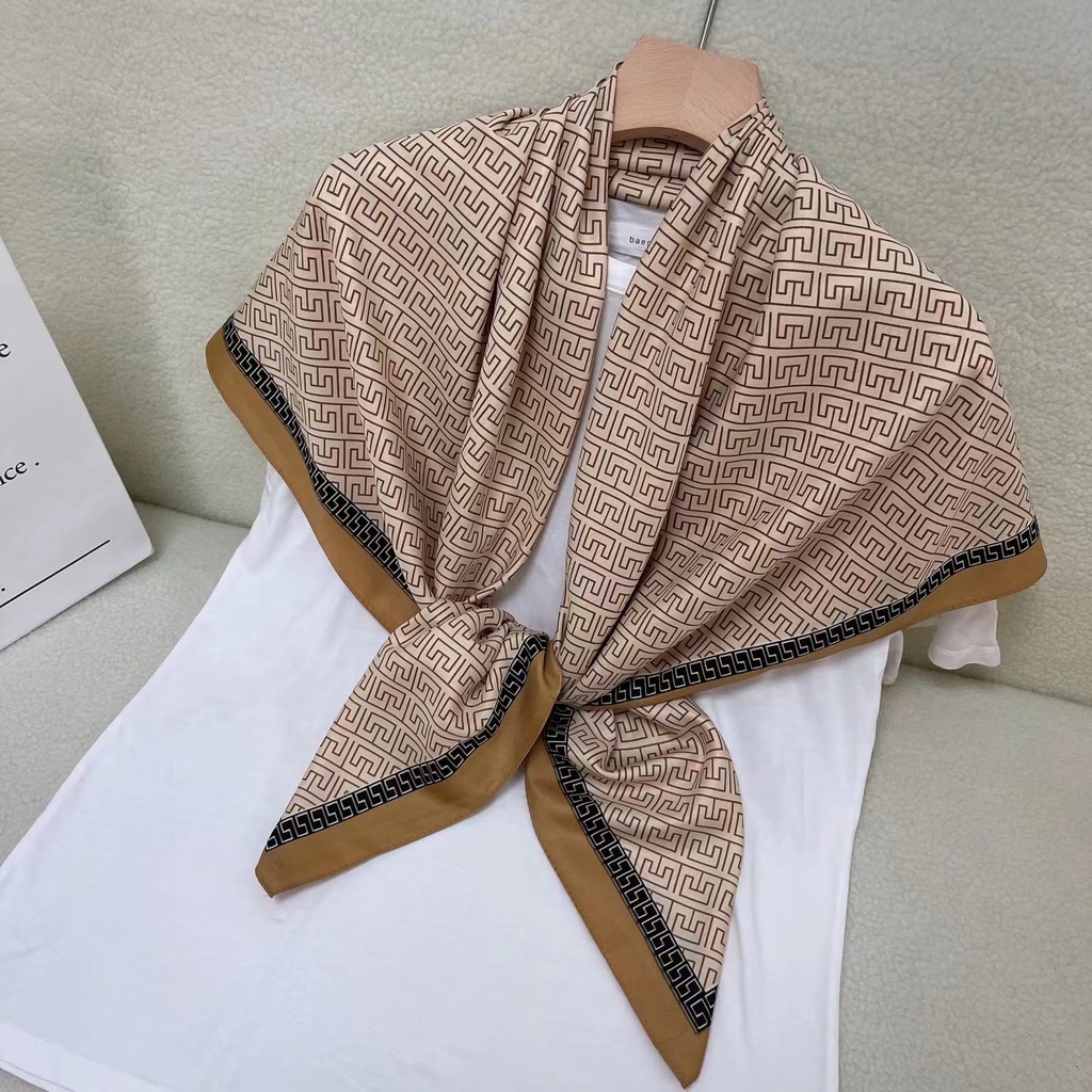 Khăn Choàng Vuông 110 * 110cm Thời Trang Cho Nữ WJ1133-21