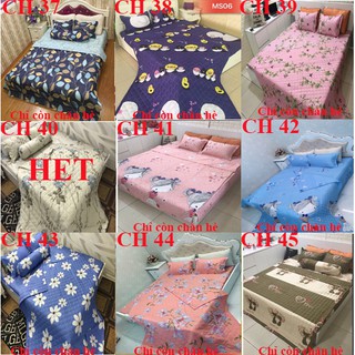( GIẢM MẠNH ) SÉT 4 MÓN CHĂN HÈ TRẦN BÔNG POLY TRÁI LÊ
