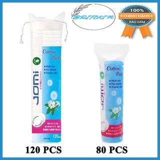 Bông Tẩy Trang Jomi Cotton Pads Nhật (Gói 80 miếng và Gói 120 miếng)