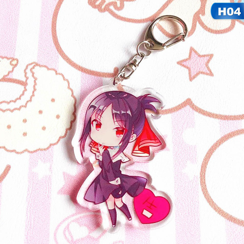 flowersqueen Móc Khóa Hình Nhân Vật Hoạt Hình Kaguya Sama:Love Is War Xinh Xắn