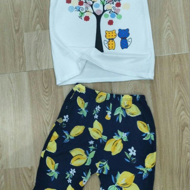 Combo 6 bộ đồ cho bé gái