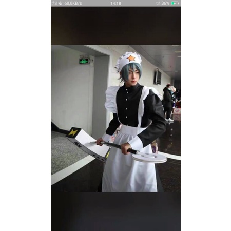 MAID DÀI, Đầm Hầu Gái Dài Tay cosplay hoá trang cho nam và nữ | BigBuy360 - bigbuy360.vn