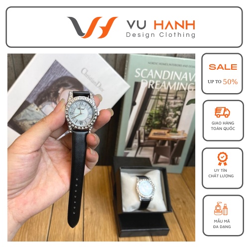 Đồng hồ nữ đính đá sang chảnh | Shop Vũ Hạnh