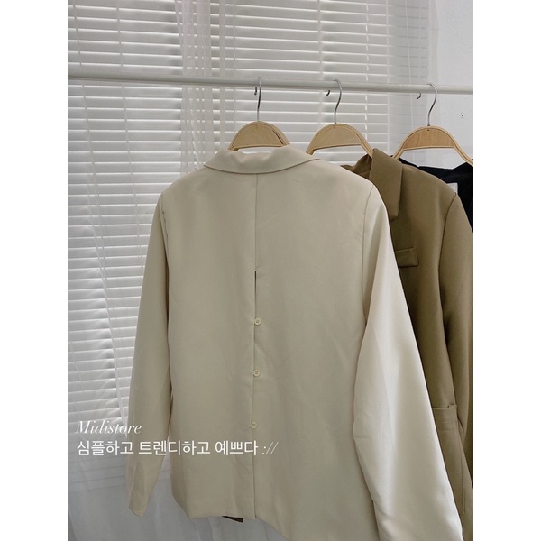 Áo Blazer double 2 túi cúc sau (6955) (Ảnh/Video tự chụp) | BigBuy360 - bigbuy360.vn